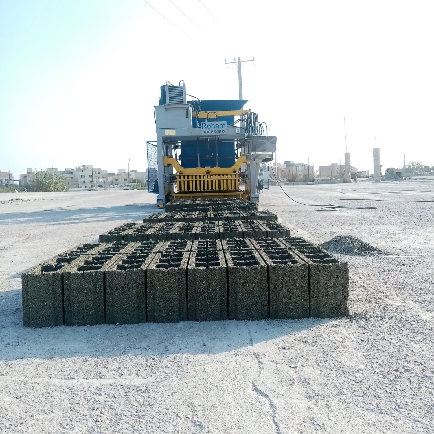 دستگاه بلوک زن 12 قالبه طرح زنیت آلمان|ماشین‌آلات صنعتی|تهران, آذربایجان|دیوار