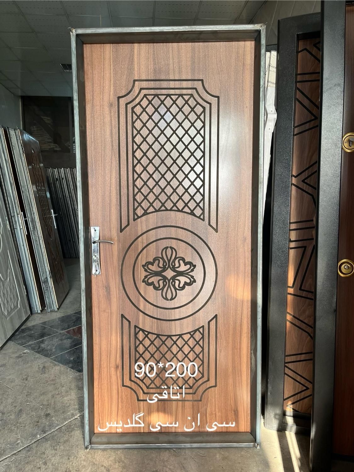 درب اتاقی و اتاق خواب چوبی با چهارچوب قفل دستگیره|مصالح و تجهیزات ساختمان|تهران, شهرک ابوذر|دیوار