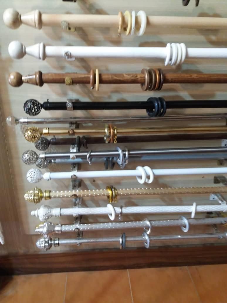 میل پرده مدل پوست ماری|پرده، رانر، رومیزی|رشت, گلسار|دیوار