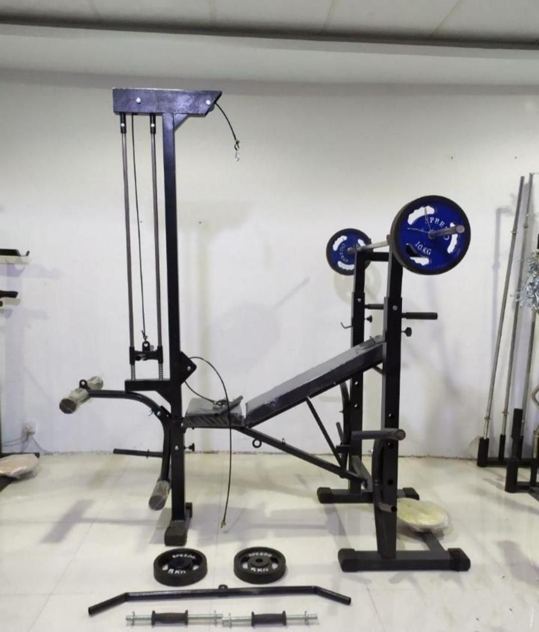 میز*-دستگاه بدنسازی خانگی چندحرکته|تجهیزات ورزشی|خمینی‌شهر, |دیوار