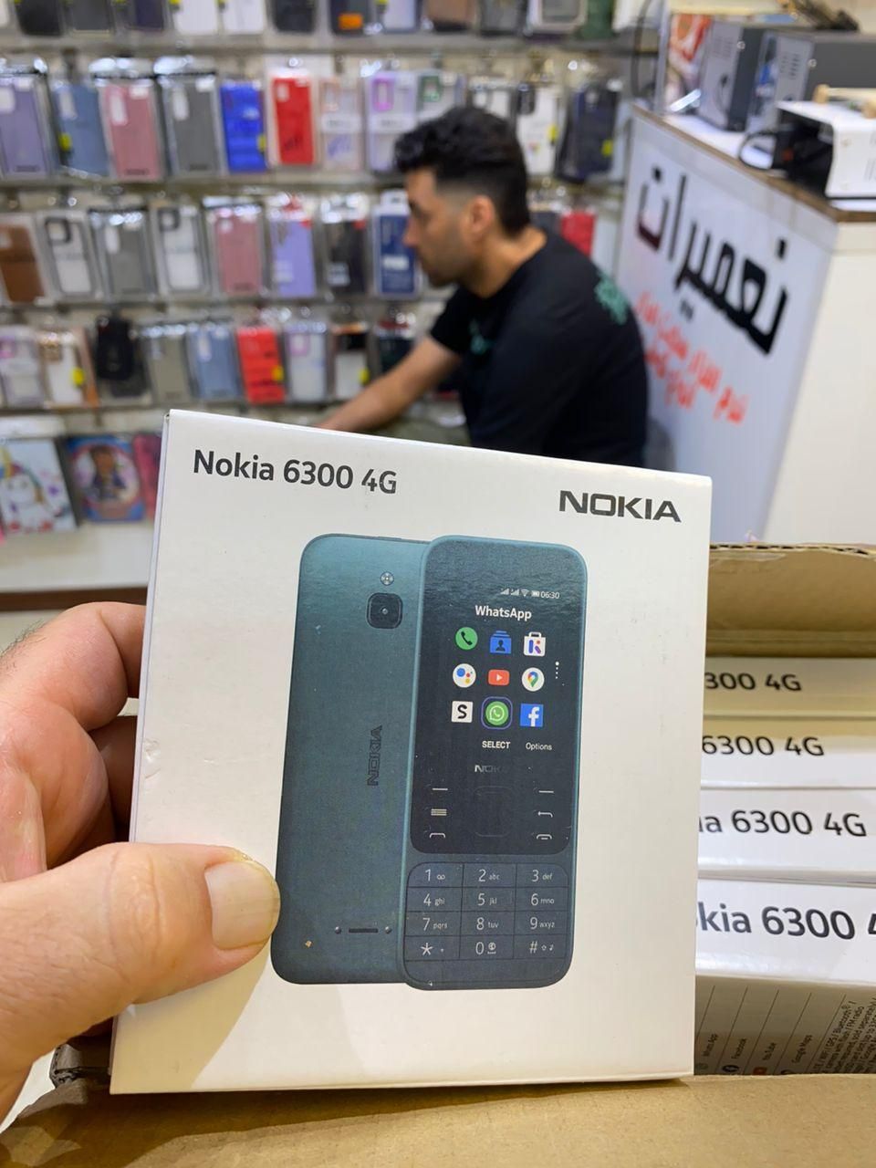 نوکیا 6300 4G با حافظهٔ ۴ گیگابایت|موبایل|تهران, شیخ هادی|دیوار