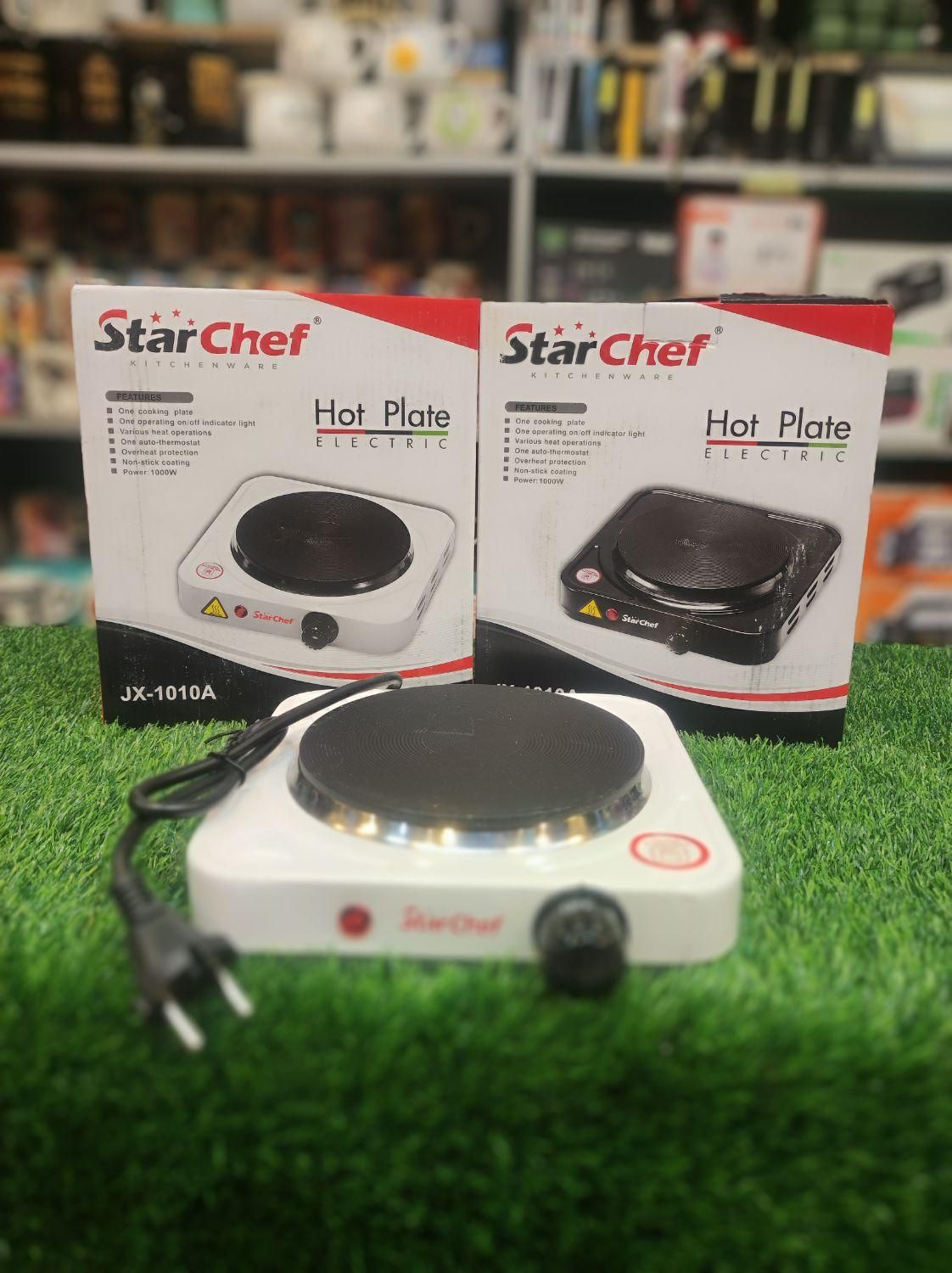 اجاق گاز برقی star chef صفحه مشکی چدنی|اجاق گاز و لوازم برقی پخت‌وپز|مشهد, خین عرب|دیوار
