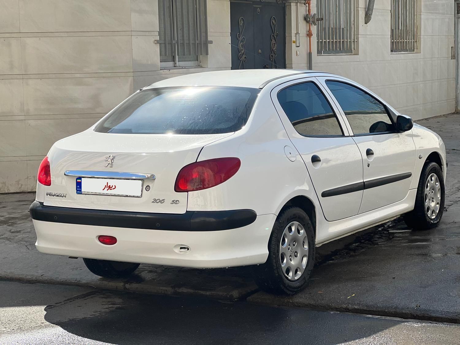 پژو 206 SD V8، مدل ۱۳۹۶|خودرو سواری و وانت|گنبد کاووس, |دیوار