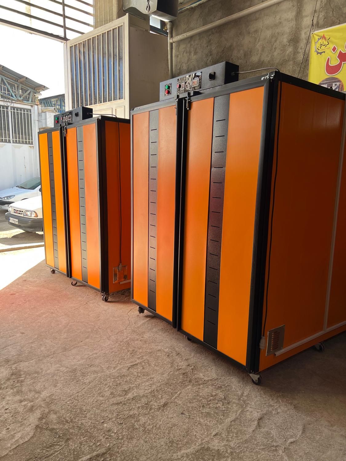 دستگاه دوکابین استاندارد میوه و سبزی خشک کن|ماشینآلات صنعتی|مشهد, نوید|دیوار