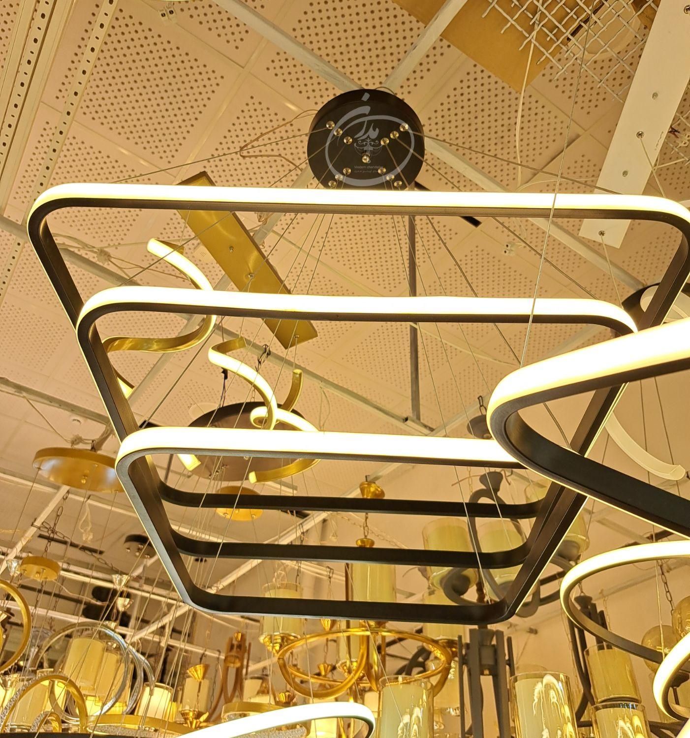 لوستر اس ام دی مربع|لوستر و چراغ آویز|مشهد, شهرک رازی (شهرک غرب)|دیوار