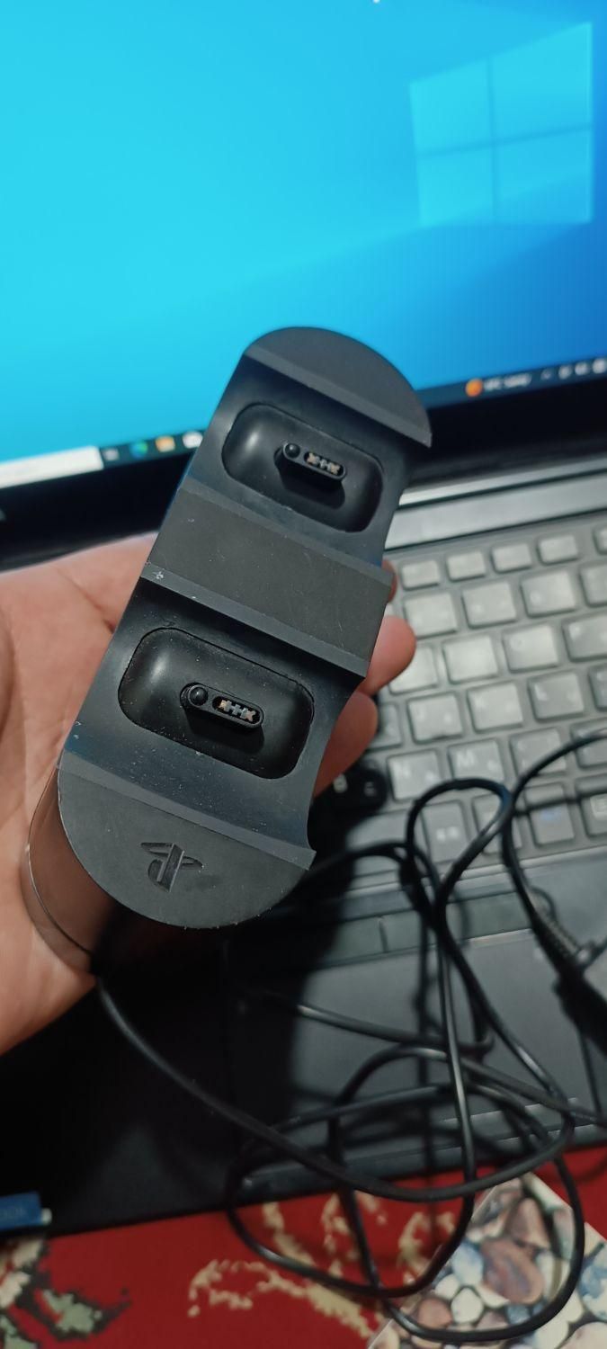 پایه شارژر دسته ps4 اصل سونی|کنسول، بازی ویدئویی و آنلاین|زاهدان, |دیوار
