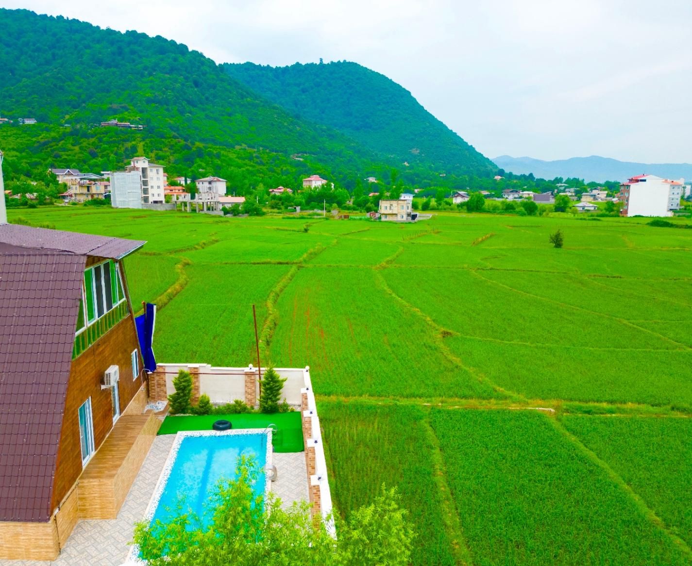 اجاره کلبه سوئیسی استخرآبگرم ماسال|اجارهٔ کوتاه‌مدت ویلا و باغ|ماسال, |دیوار