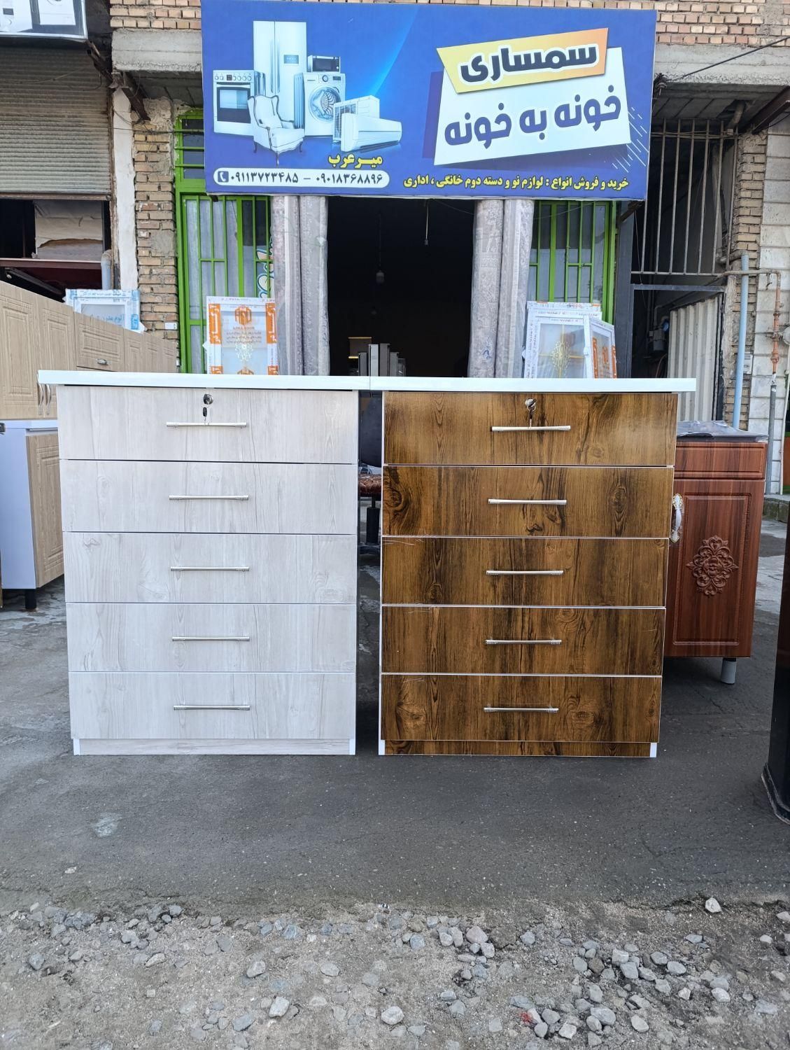 دراور 5 کشو و 6 کشو ریلی|جاکفشی، کمد، دراور|گنبد کاووس, |دیوار