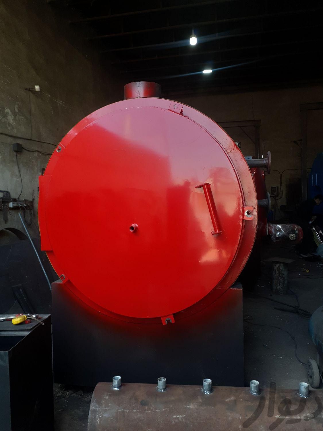 دیگ بخار دیگ روغنداغ ۳۰۰هزار کیلو کالری واقعی|ماشین‌آلات صنعتی|تهران, چیتگر|دیوار