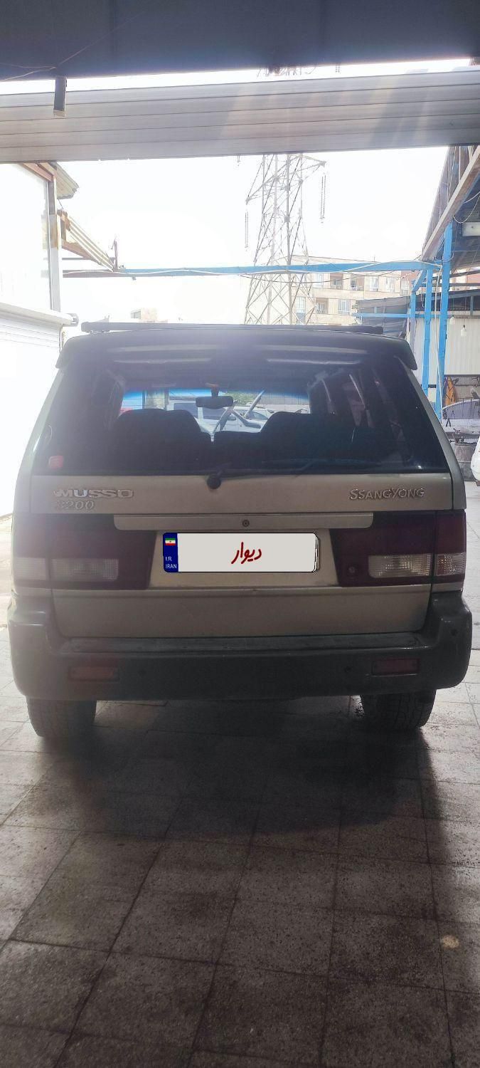 سانگ یانگ موسو 3200cc اتوماتیک، مدل ۲۰۰۳|خودرو سواری و وانت|تهران, حکیمیه|دیوار