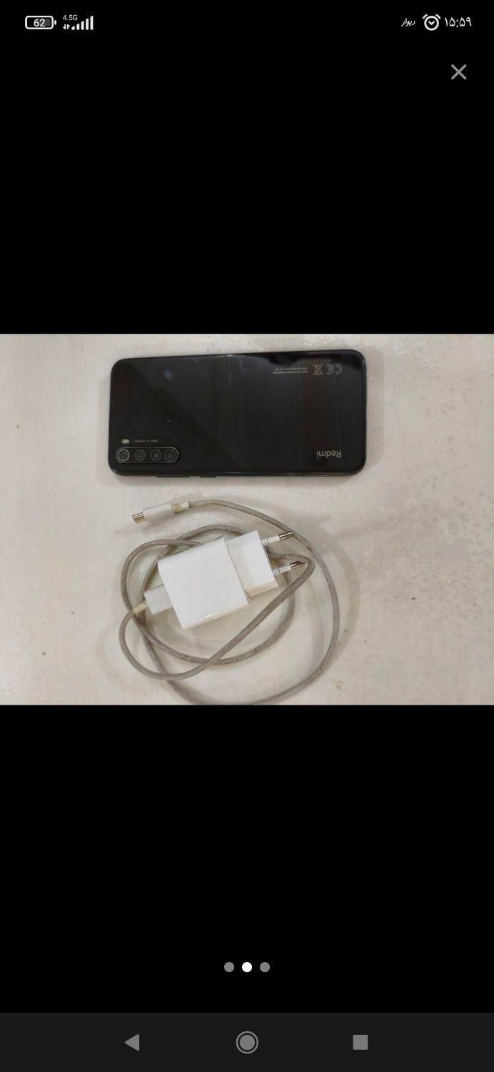 شیائومی Redmi Note 8 با حافظهٔ ۶۴ گیگابایت|موبایل|اردکان, |دیوار