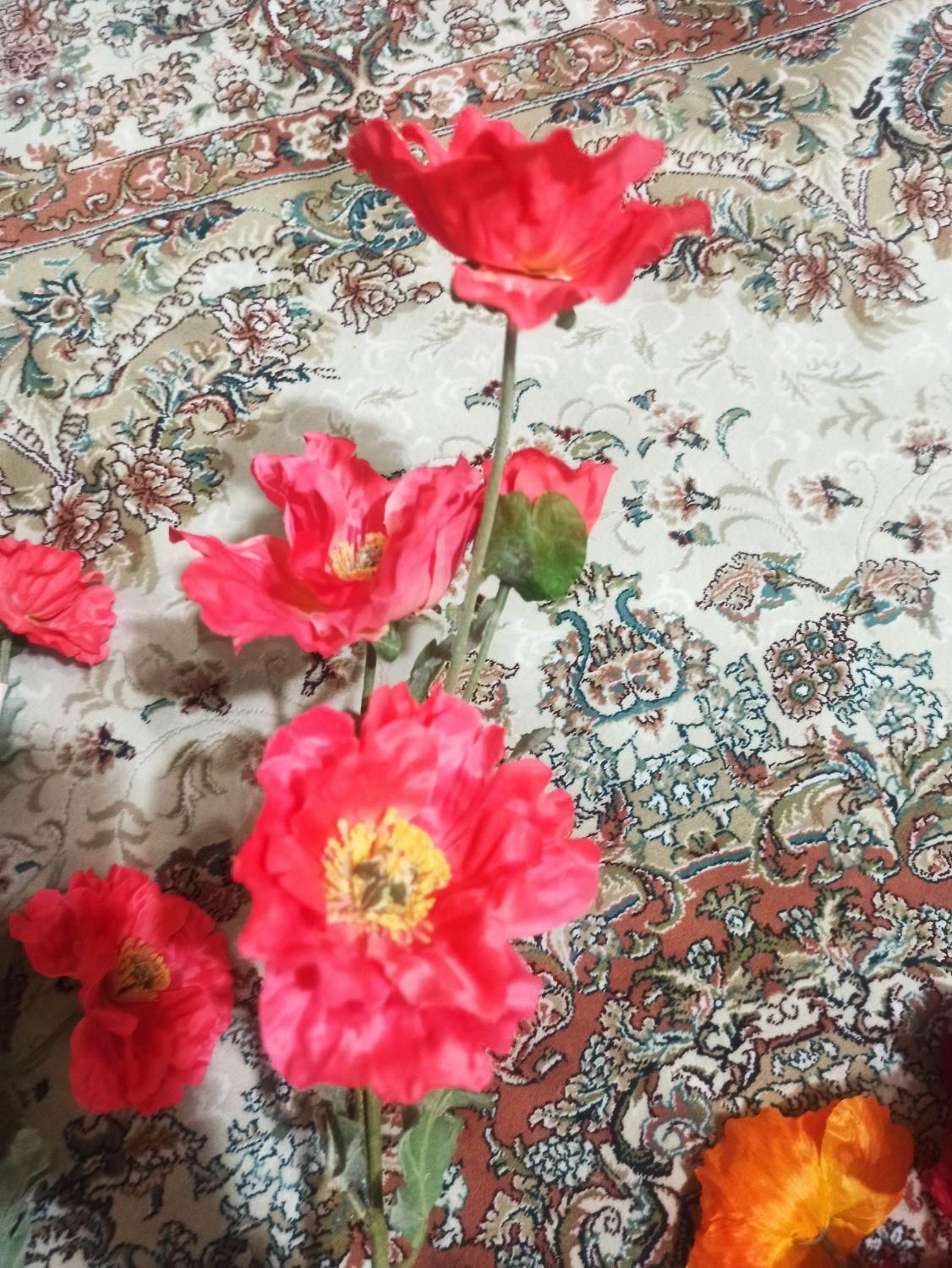 گل های مصنوعی در حد نو|گل مصنوعی|تبریز, |دیوار