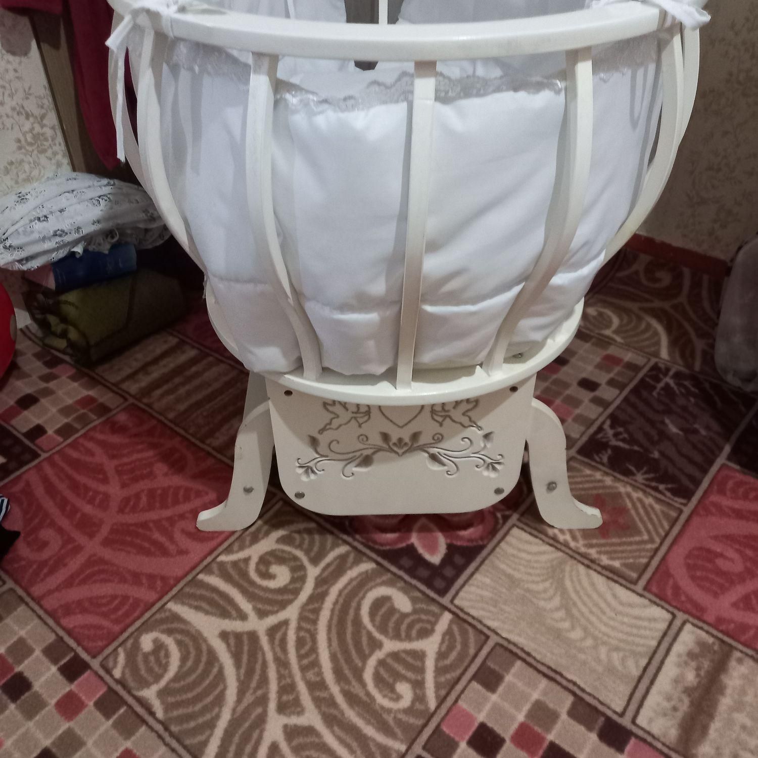خواب بچه گهواره ای|تخت و سرویس خواب|صباشهر, |دیوار