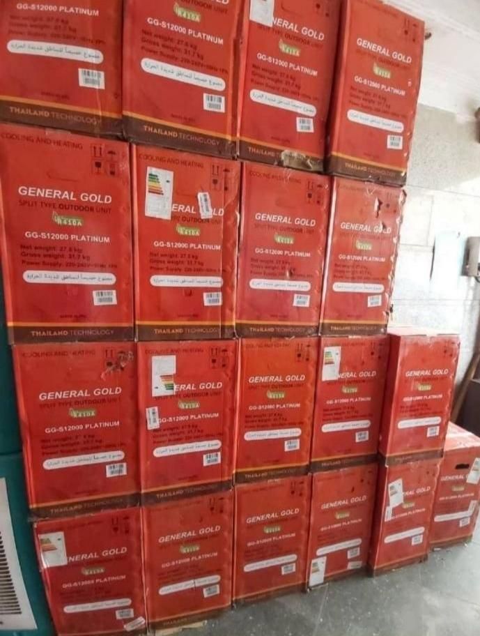 کولر گازی ۱۸هزار جنرال گلد مدل GG-S18000PLATINUM|کولر گازی و فن‌کوئل|رشت, رشتیان|دیوار