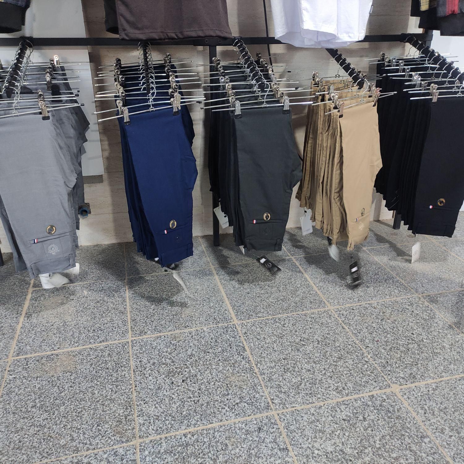 شلوار کتان پارچه ای اسپرت تمام کشی مردانه کد 111|لباس|کرمان, |دیوار