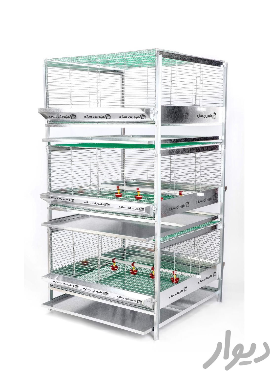 قفس مرغ و قفس بلدرچین و قفس کبوتر ضدزنگ + گارانتی|لوازم جانبی مربوط به حیوانات|سمنان, |دیوار