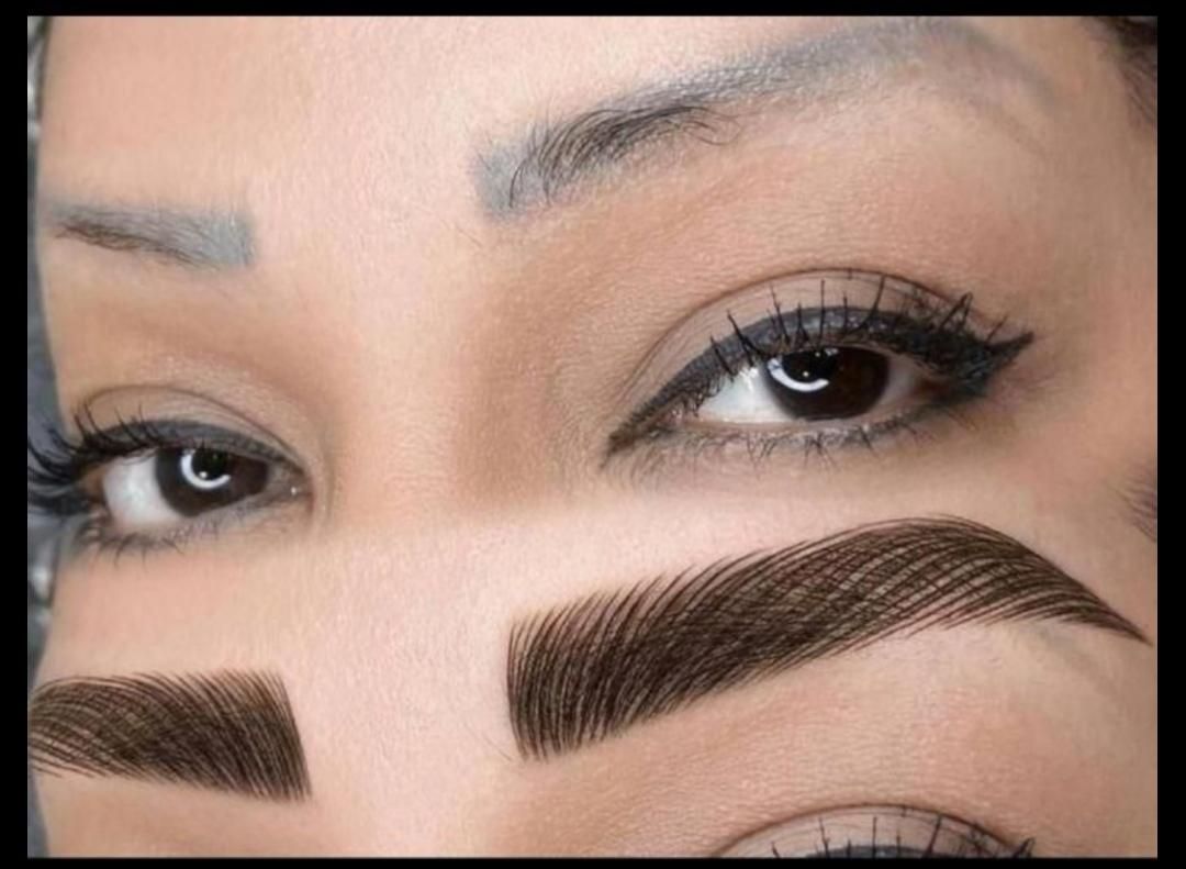 آرایش دائم میکروبلیدینگ فیبروز هاشور سایه شید لب|خدمات آرایشگری و زیبایی|زابل, |دیوار