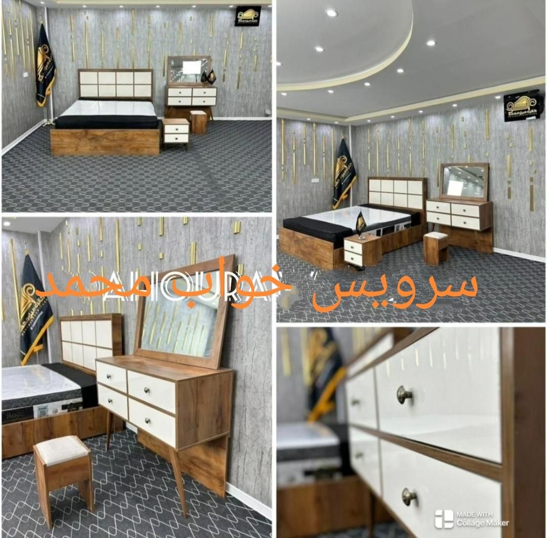 تخت خواب نگین.. ارسال به عهده فروشگاه|تخت و سرویس خواب|کرج, منظریه|دیوار
