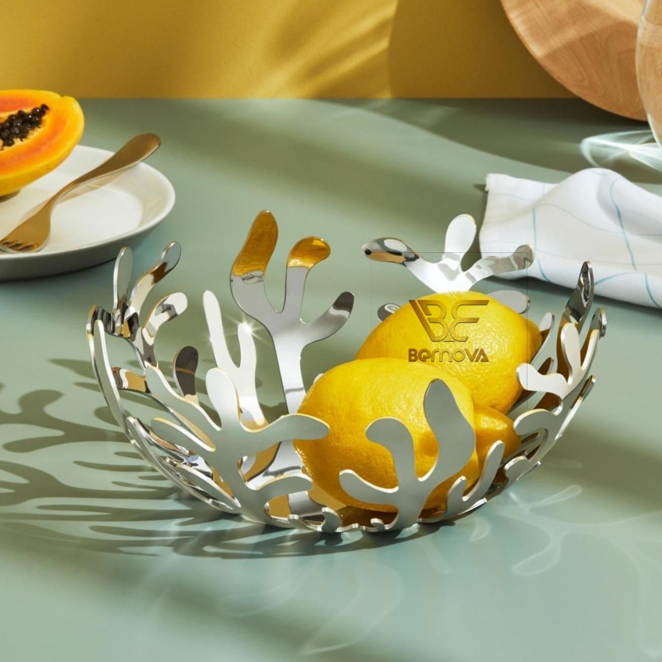 میوه خوری مدیترانه ، میوه خوری دکوری برنوا استیل|ظروف سرو و پذیرایی|مشهد, احمدآباد|دیوار