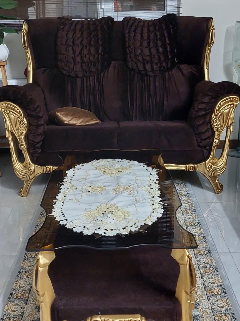 فروش مبل ۷ نفره.|مبلمان خانگی و میز عسلی|دماوند, |دیوار