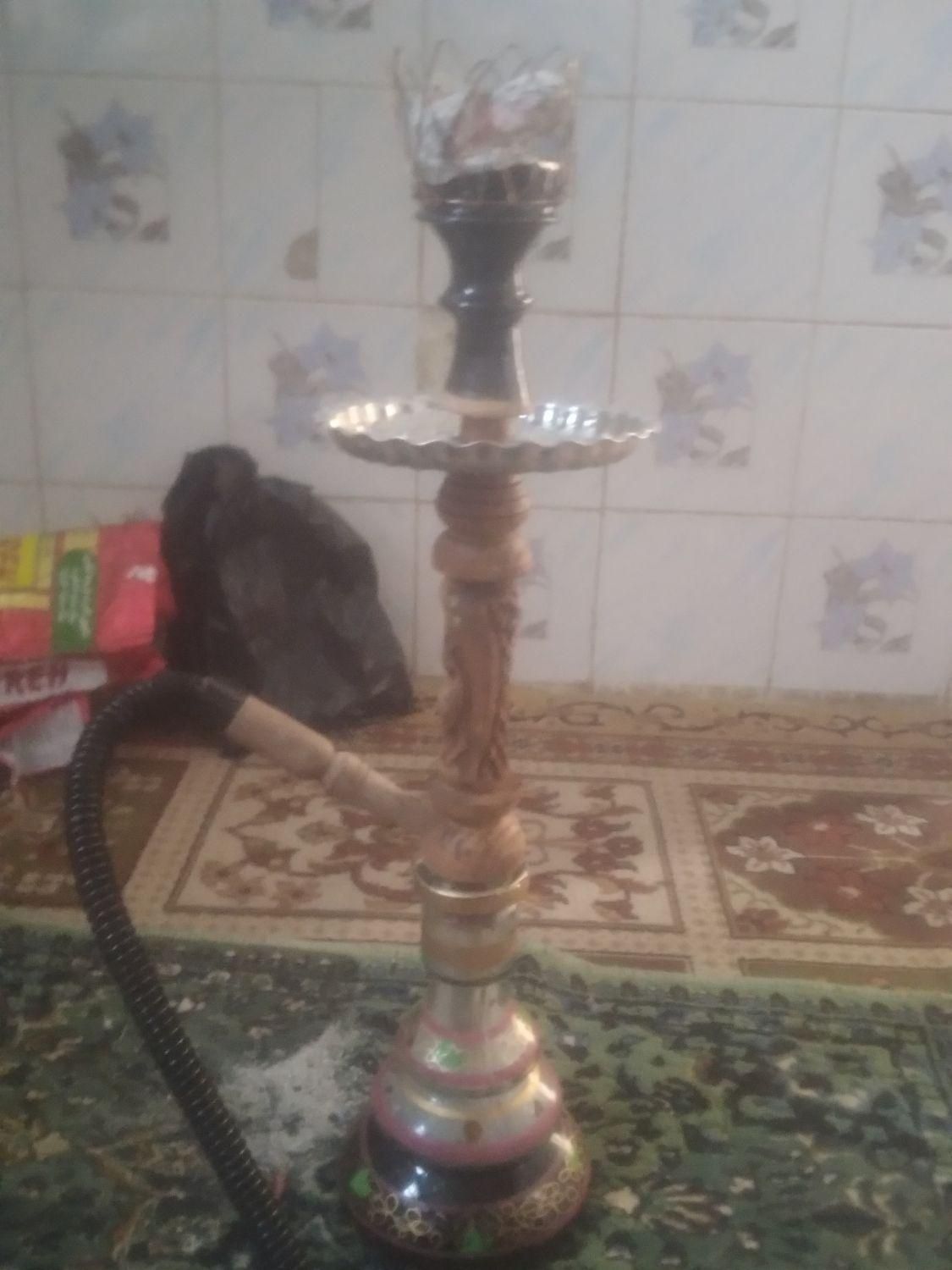 قلیون نو دوسیب تنه چوب گردو|کوهنوردی و کمپینگ|شهرکرد, |دیوار