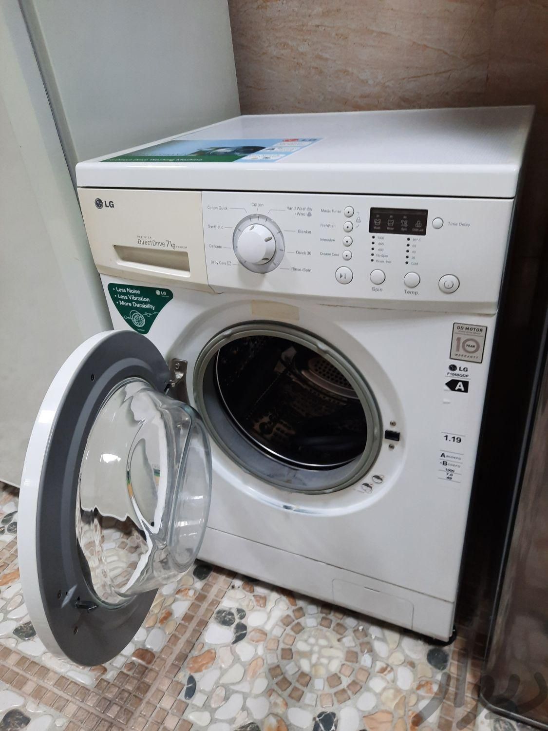 ماشین لباسشویی الجی|ماشین لباسشویی و خشک‌کن لباس|سرپل ذهاب, |دیوار