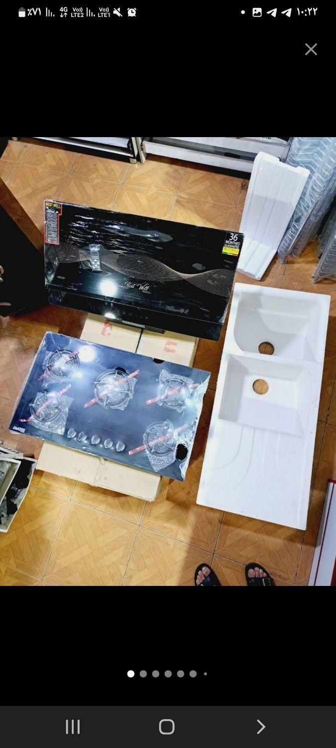 ست سه تکه هود گاز سینک|مصالح و تجهیزات ساختمان|مهاباد (آذربایجان غربی), |دیوار