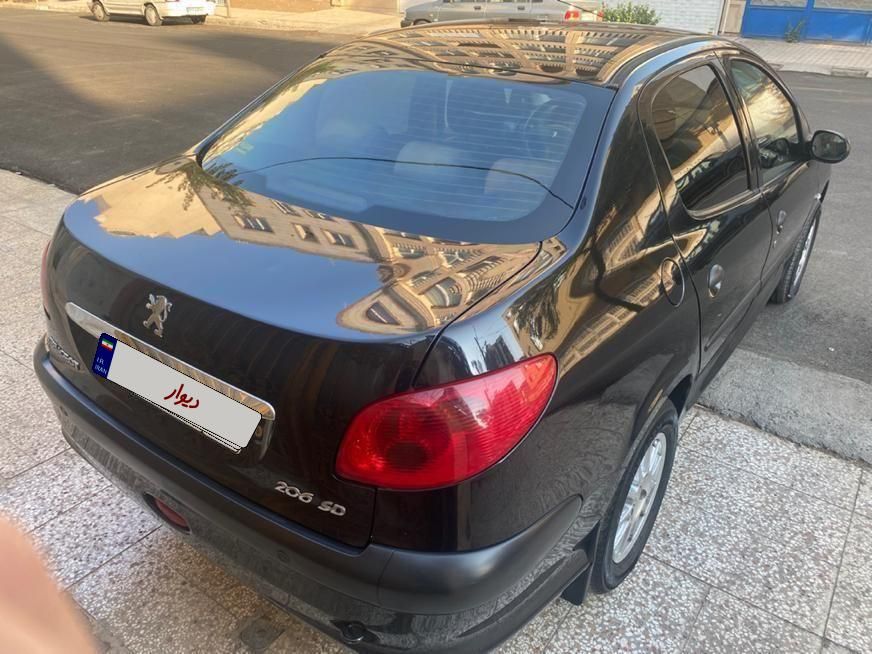 پژو 206 SD V8، مدل ۱۳۹۶ بدون خط و خش|خودرو سواری و وانت|مشهد, ادیب نیشابوری|دیوار