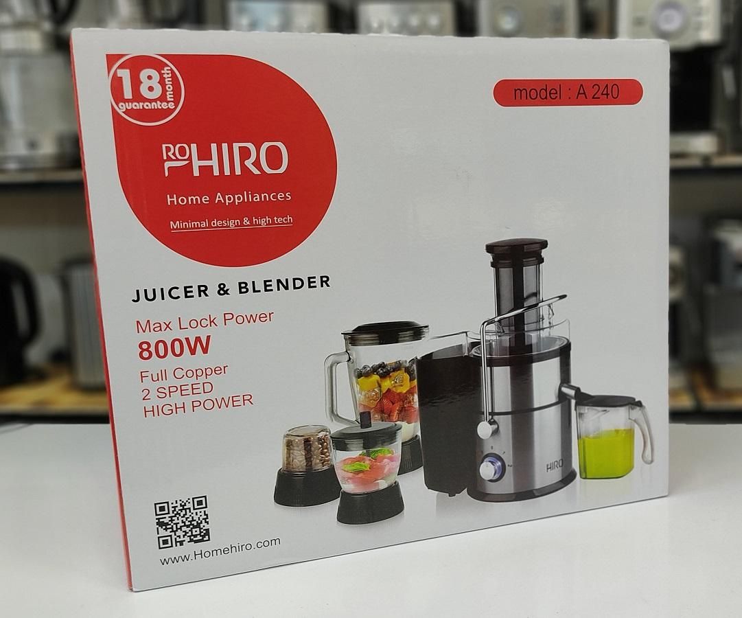 چکی/آبمیوه گیری 4کاره هیرو (مخلوط کن آسیاب)اقساطی|آبمیوهگیر و آبمرکباتگیر|مشهد, زیبا شهر|دیوار