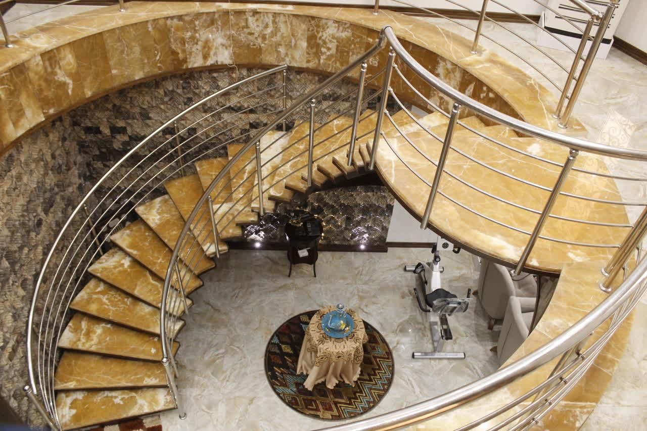 پله گرد، پله هندی، پیچ، دکوراتیو|مصالح و تجهیزات ساختمان|نجفآباد, شهرک صنعتی نجف آباد|دیوار