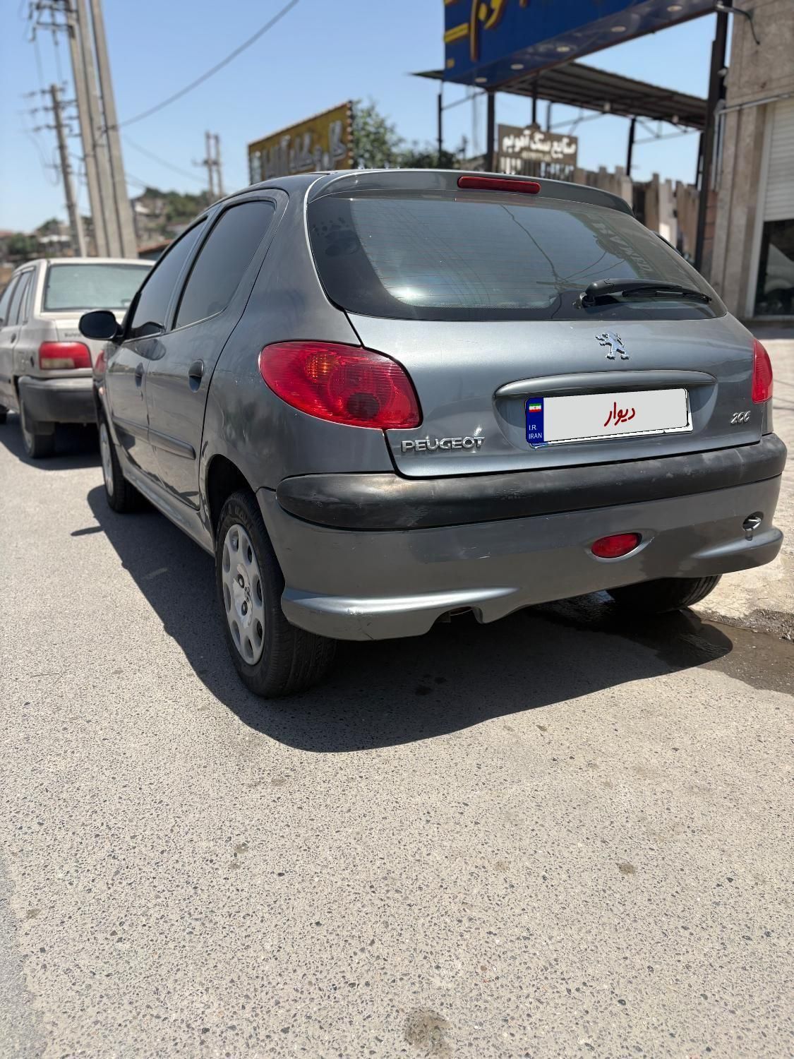 پژو۲۰۶|خودرو سواری و وانت|گرگان, |دیوار