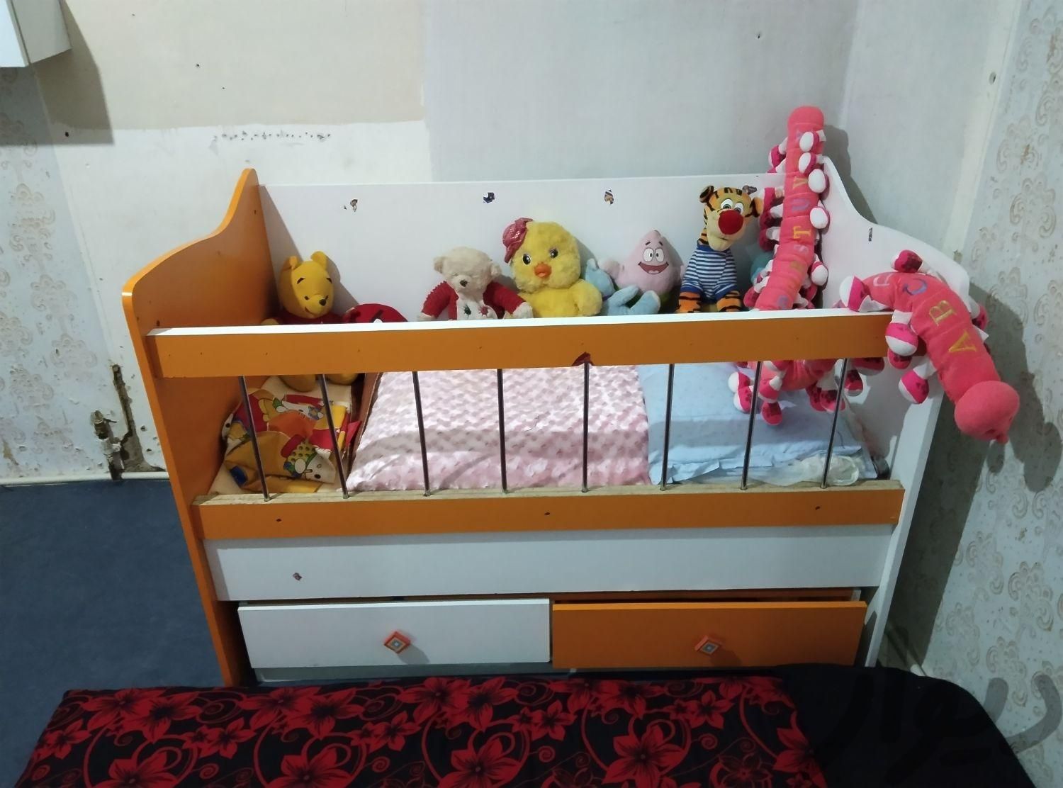 تخت کودک|تخت و سرویس خواب|مشهد, محله پنج تن|دیوار