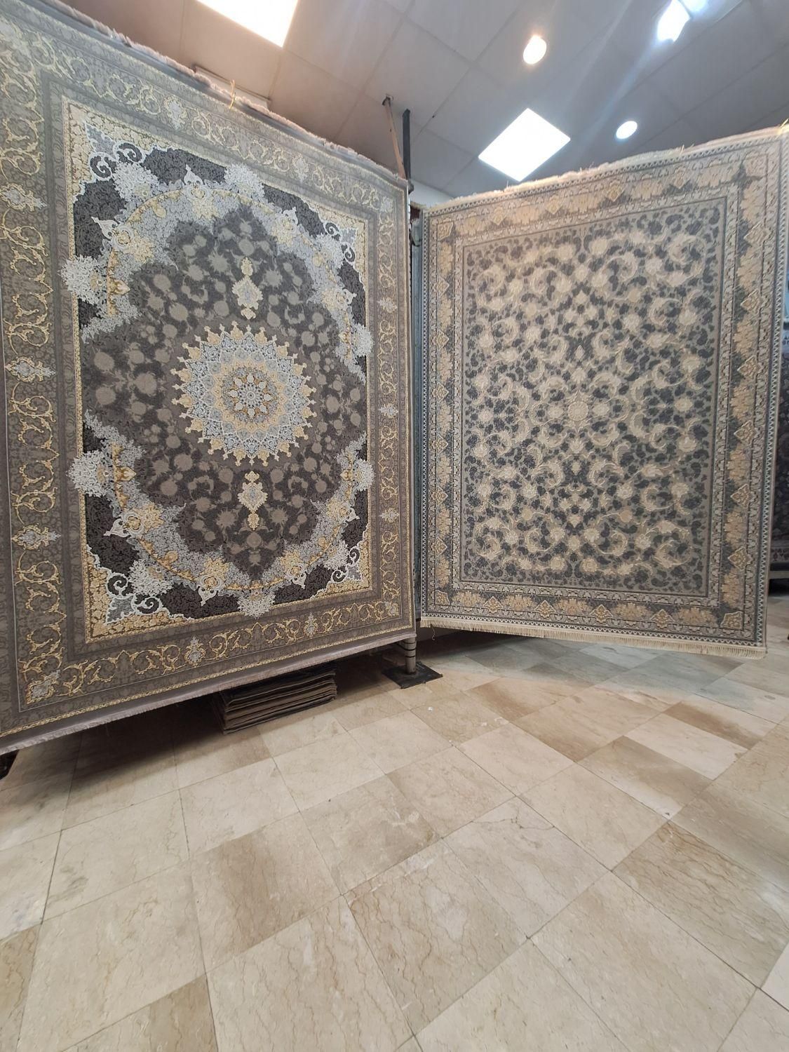 فرش ترنج دار طلاکوب ۹ متری ۱۲۰۰ شانه|فرش|مشهد, امیر|دیوار