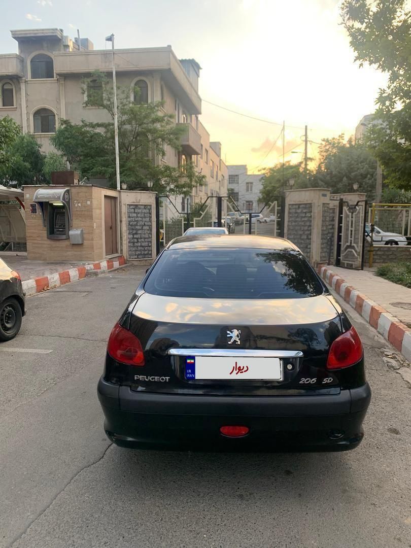 پژو 206 SD V9، مدل ۱۳۸۸|خودرو سواری و وانت|تهران, لویزان|دیوار