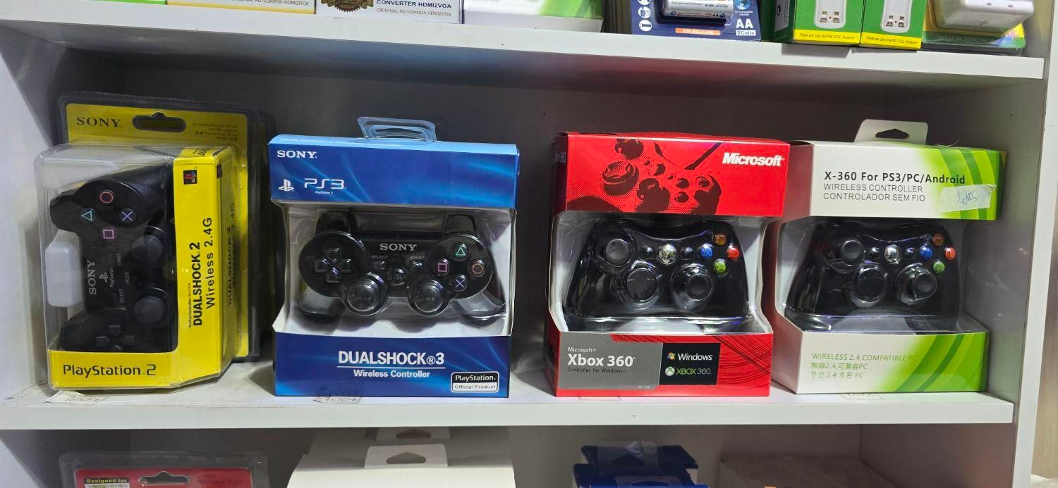 دسته ps2 و ps3 و xbox 360 نو و اکبند|کنسول، بازی ویدئویی و آنلاین|شیراز, قصرالدشت|دیوار