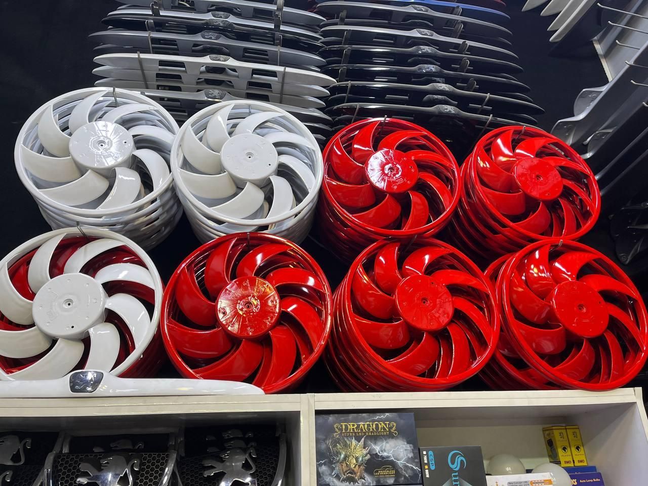 پروانه فن رنگی فابریک ایساکو بال ۲۰۶۲۰۷|قطعات یدکی و لوازم جانبی|تهران, بهداشت|دیوار