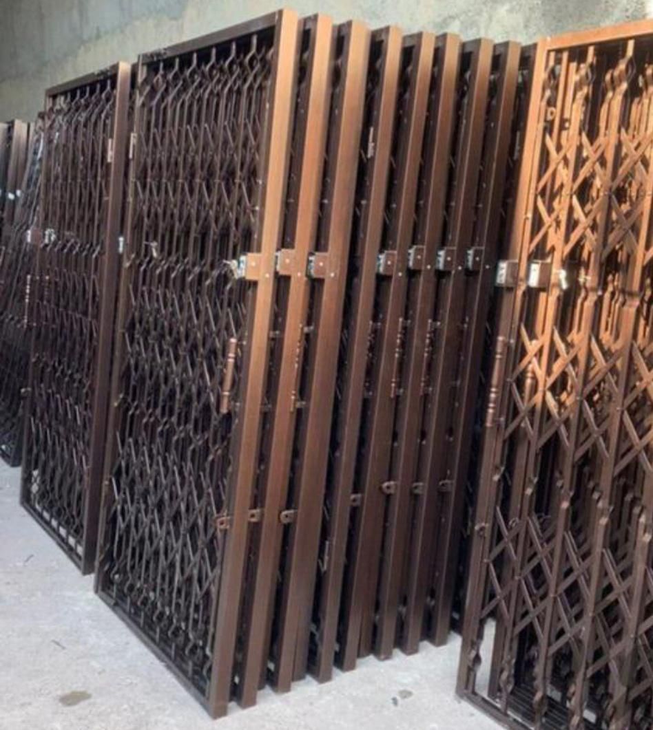 حفاظ اکاردئونی درب کشویی ضدسرقت واقعی حفاظ پنجره|خدمات پیشه و مهارت|مشهد, رستگار|دیوار