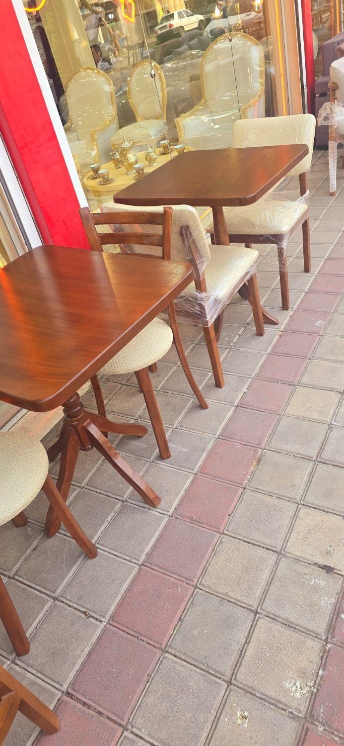 میز و صندلی چوب|میز و صندلی غذاخوری|رشت, رودبارتان|دیوار