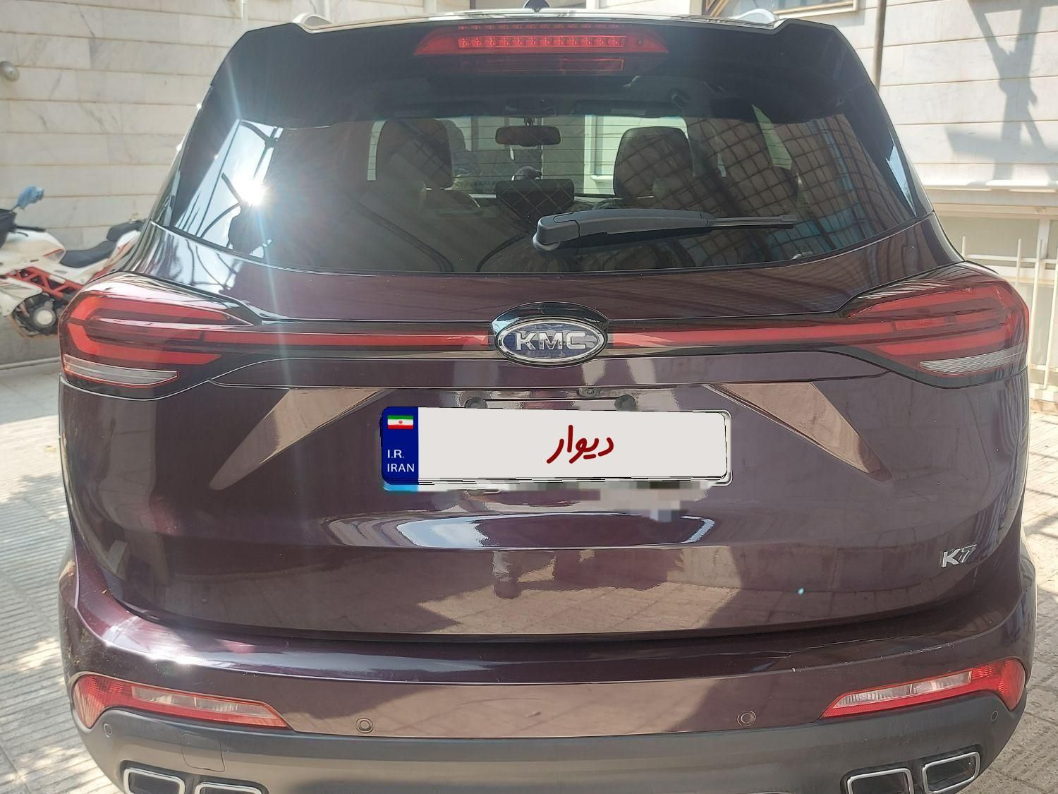 کی ام سی k7|خودرو سواری و وانت|تهران, ازگل|دیوار