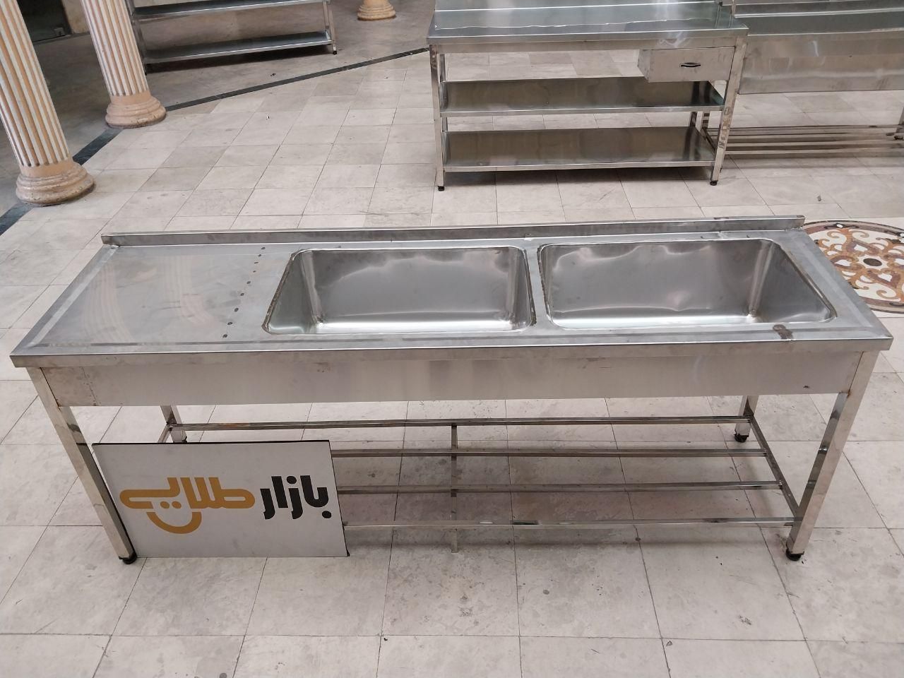 آبمیوه گیرمیز کارخمیرگیر سینک استیل آبچکان صنعتی|فروشگاه و مغازه|تهران, بیسیم|دیوار