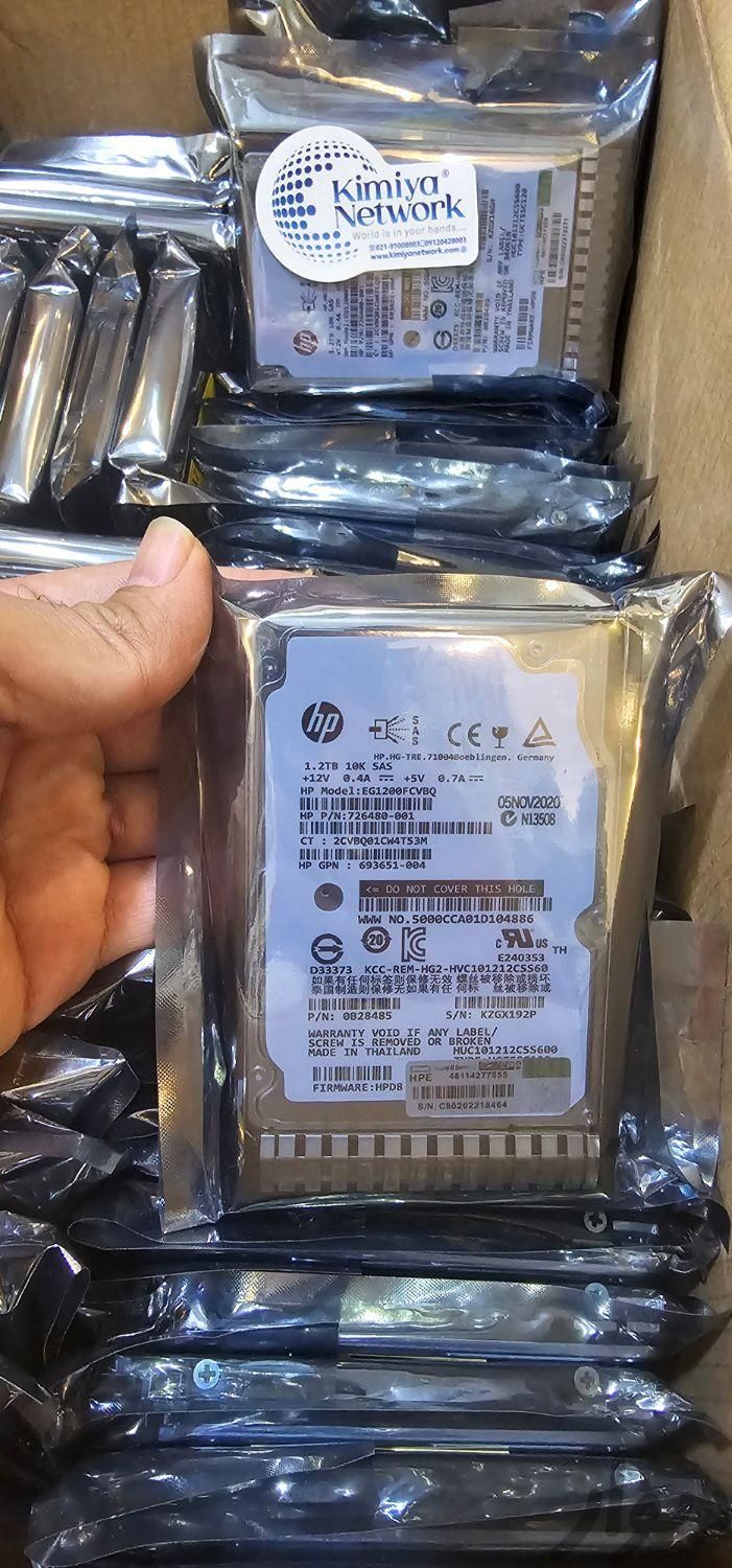 هارد 1.2T HP SAS 10K 6G HDD|قطعات و لوازم جانبی رایانه|تهران, خواجه نصیر طوسی|دیوار