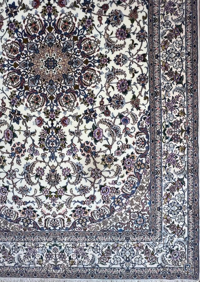 دستبافت جفت 6متری دستباف نایین فرش|فرش|تهران, نارمک|دیوار