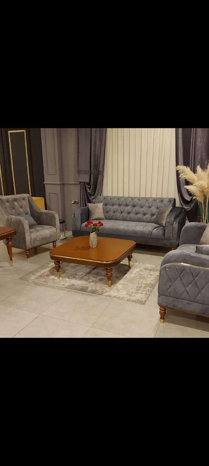 مبل جدید راحتی شرکتی مدل رئال هفت نفره کیفیت اصلی|مبلمان خانگی و میز عسلی|تهران, اتحاد|دیوار