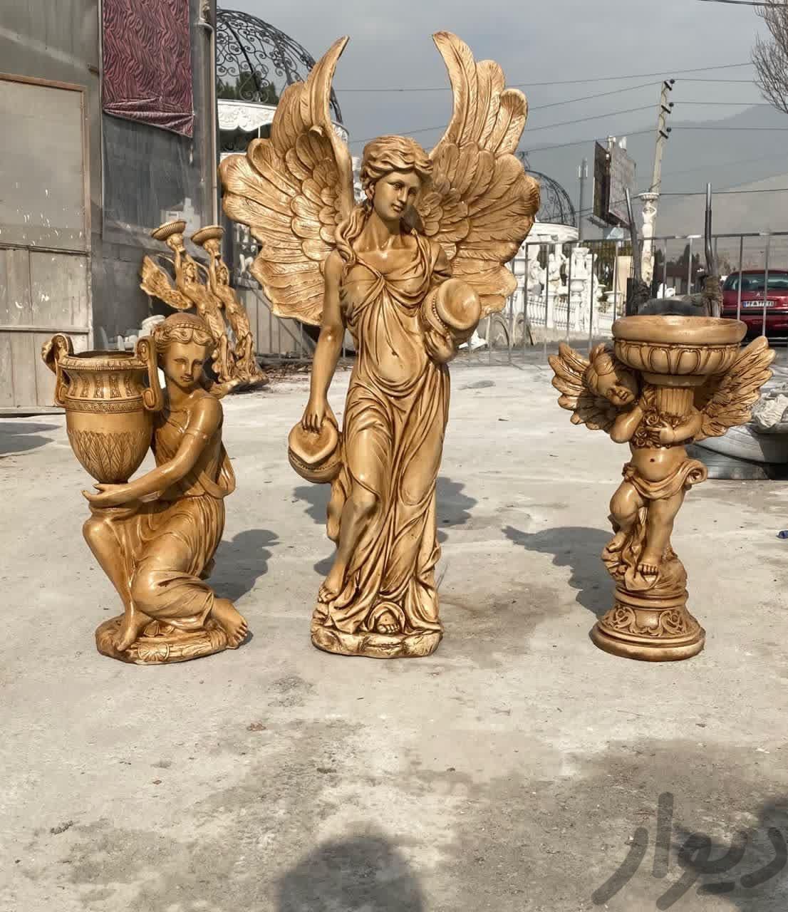 مجسمه فرشته آبنما حوض تندیس گلدان نیمکت|عمده‌فروشی|تهران, شهرک دانشگاه تهران|دیوار