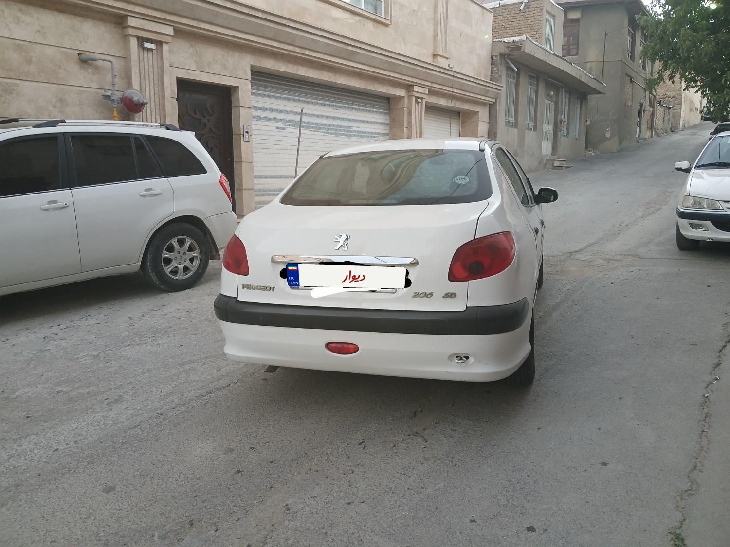 پژو V8 SD 206 مدل ۹۶|خودرو سواری و وانت|تهران, تهرانپارس شرقی|دیوار