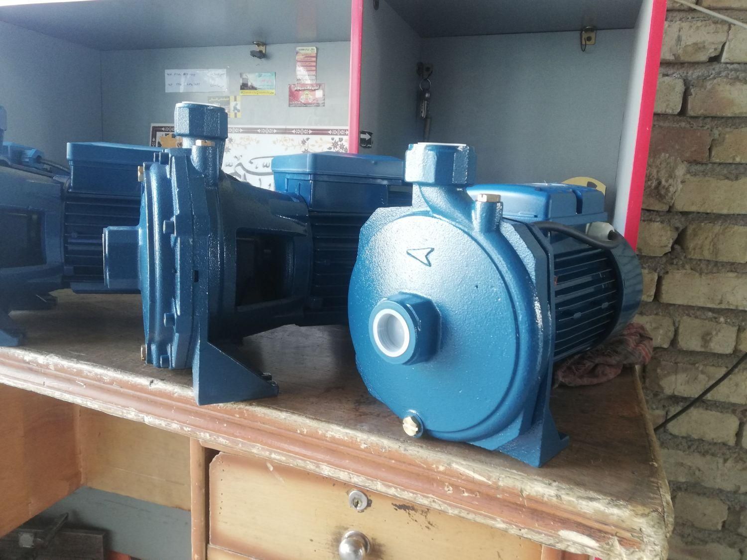 پمپ آب 1 اسب بشقابی استیل|مصالح و تجهیزات ساختمان|مرودشت, مختارآباد|دیوار