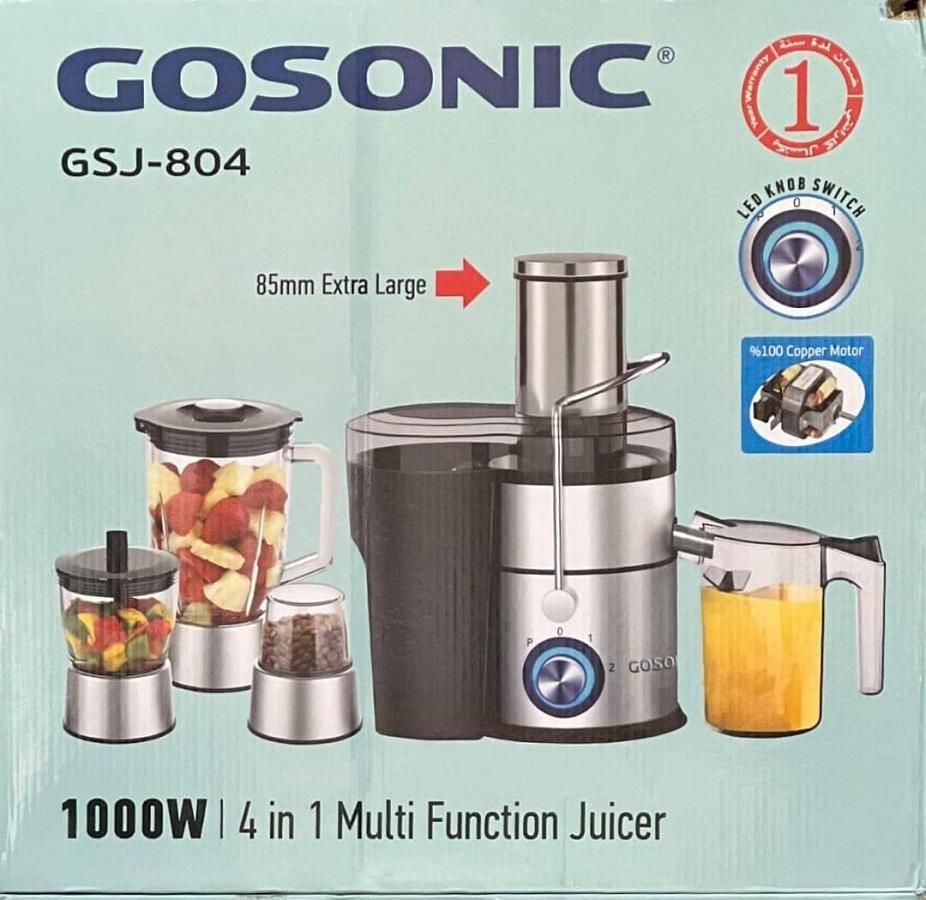 اقساطی/آبمیوه گیری4کاره گاسونیک804-گوسونیک+گارانتی|آبمیوه‌گیر و آب‌مرکبات‌گیر|مشهد, آزادشهر|دیوار