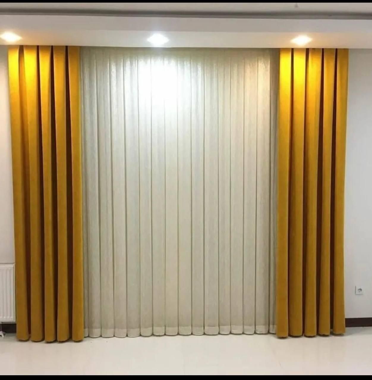 پرده و پنل آماده بدون نیاز به نصاب|پرده، رانر، رومیزی|مشهد, الهیه|دیوار