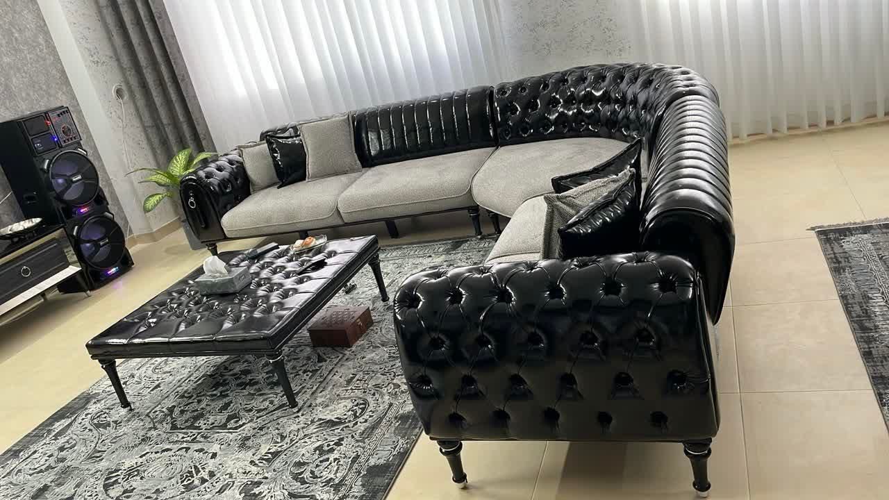 مبلمان راحتی مبل کد۲۵ ال اسپرت‌چرم (اقساطی)|مبلمان خانگی و میز عسلی|تهران, یافت‌آباد|دیوار