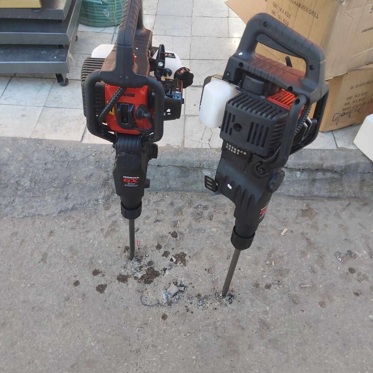 دریل پیکور بنزینی هوندا ۲ کاره ۳۵۰۰وات تخریب|ماشینآلات صنعتی|شیراز, بازار|دیوار